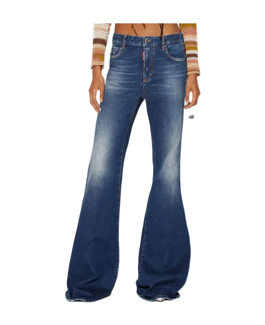 Dsquared2 Flared Stretch Jeans