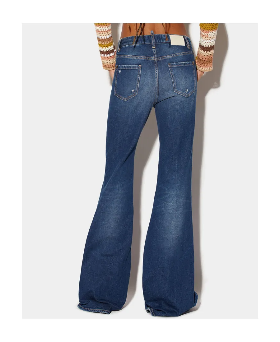 Dsquared2 Flared Stretch Jeans