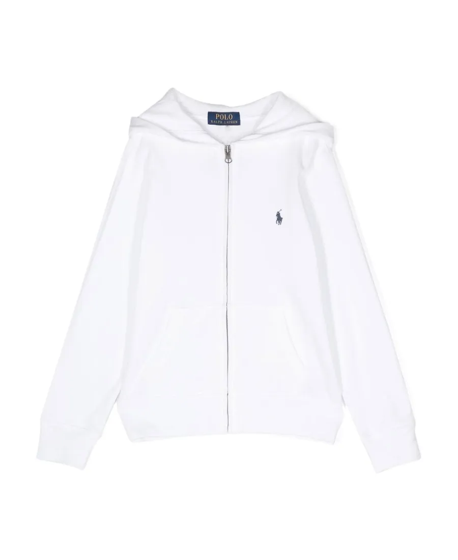 Polo Ralph Lauren Kids Logo Embroidered Zipped Hoodie