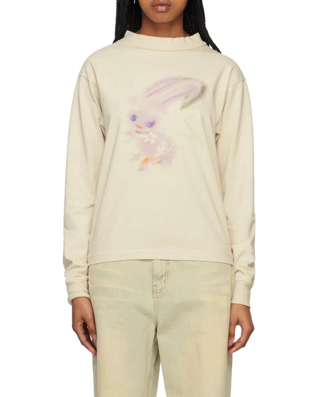 Graphic-Print Cotton Sweatshirt