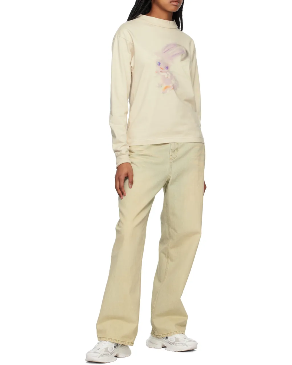 Graphic-Print Cotton Sweatshirt