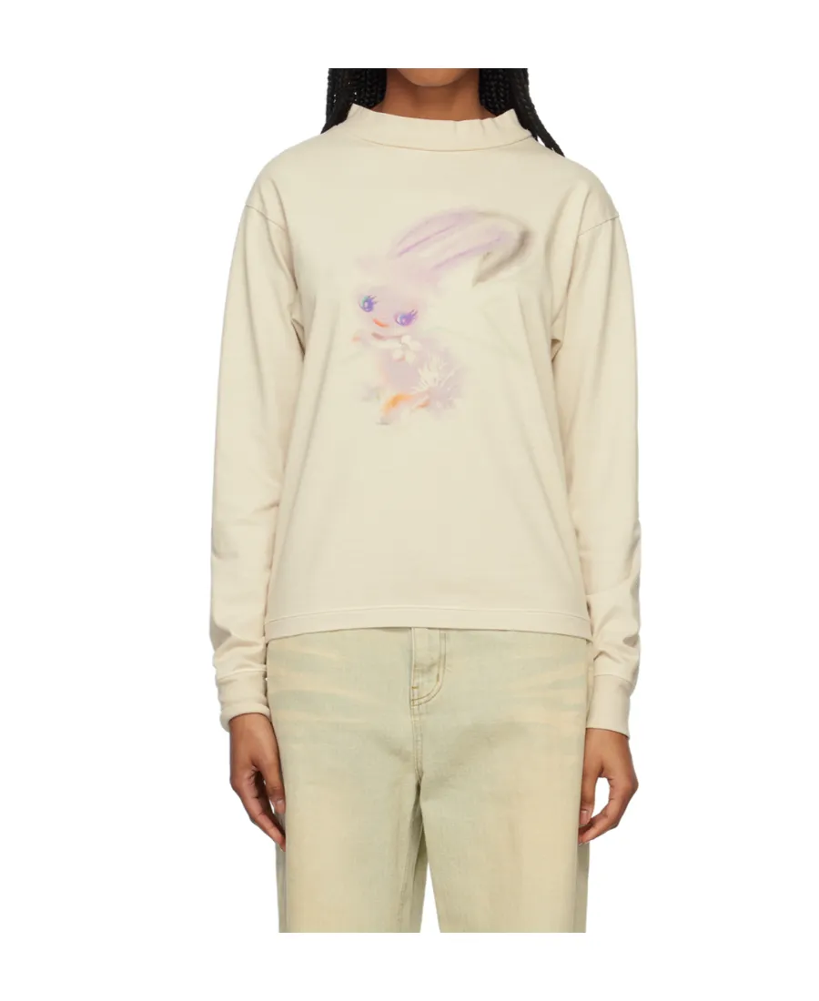 Graphic-Print Cotton Sweatshirt