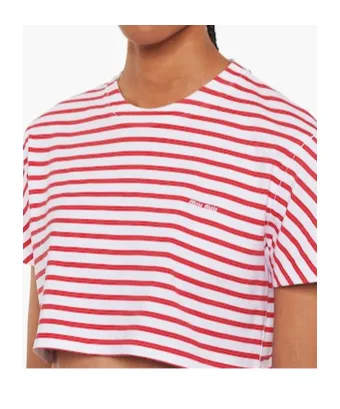 Cotton T-Shirt With Printed Logo