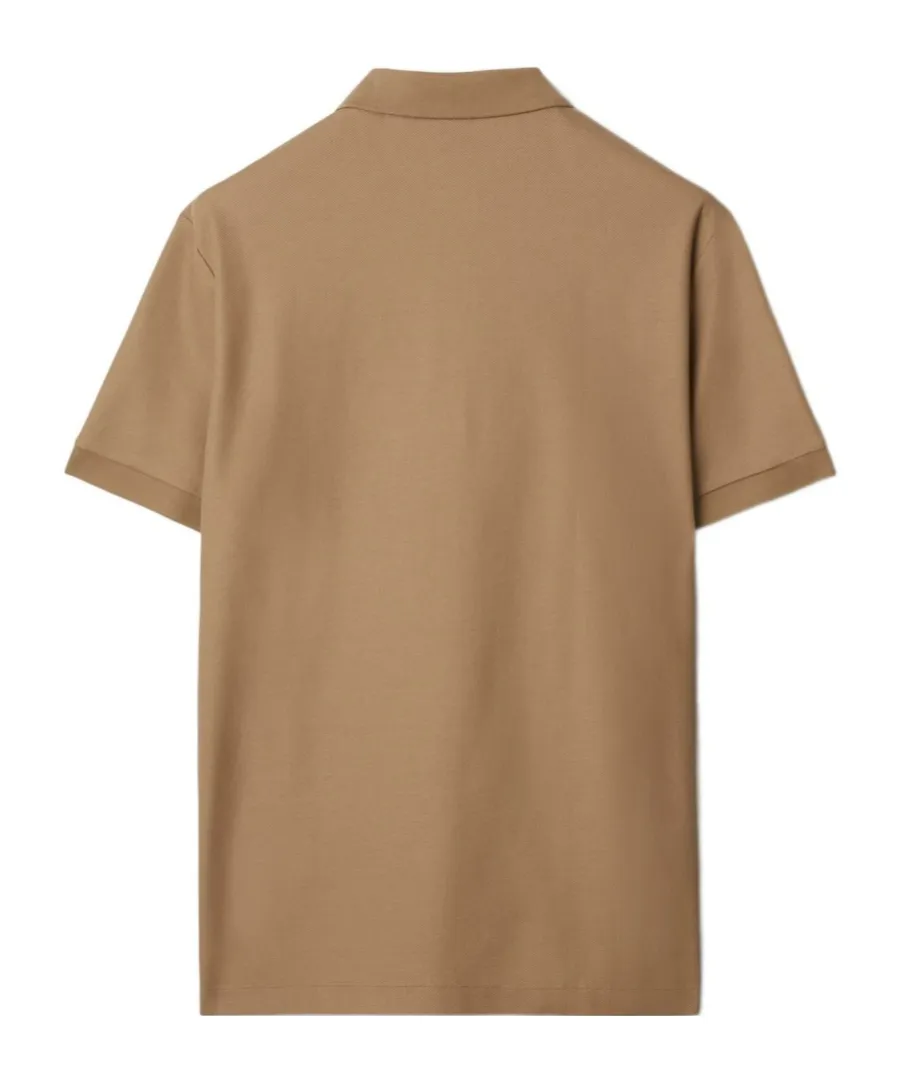 Polo Shirt With Lapel Short Sleeve