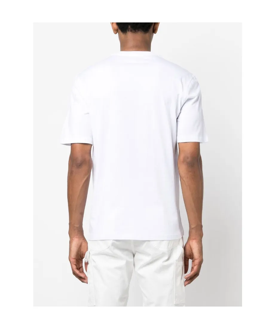 Moschino Logo Printed Crewneck T-Shirt
