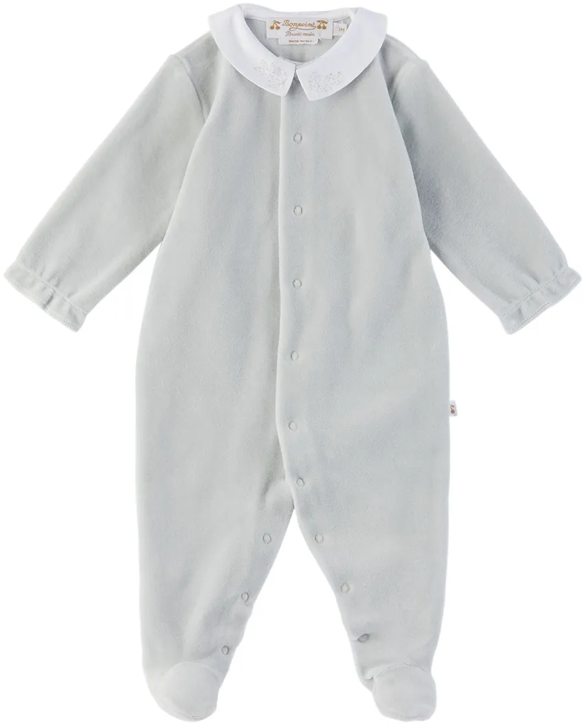 Bonpoint	Prestige Prince Babygrow Set