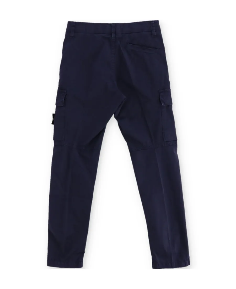 Compass-Patch Cargo Trousers