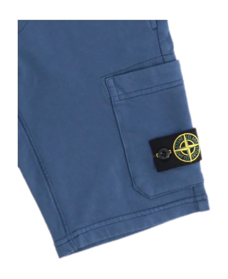 Logo Patch Cargo Shorts