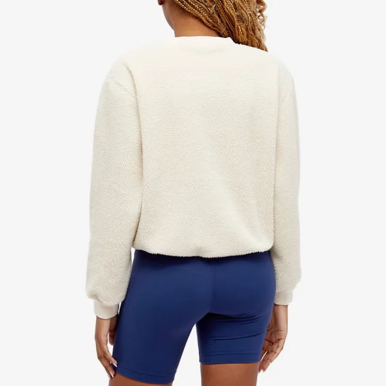 Sporty & Rich Sherpa Wellness Crewneck Sweatshirt