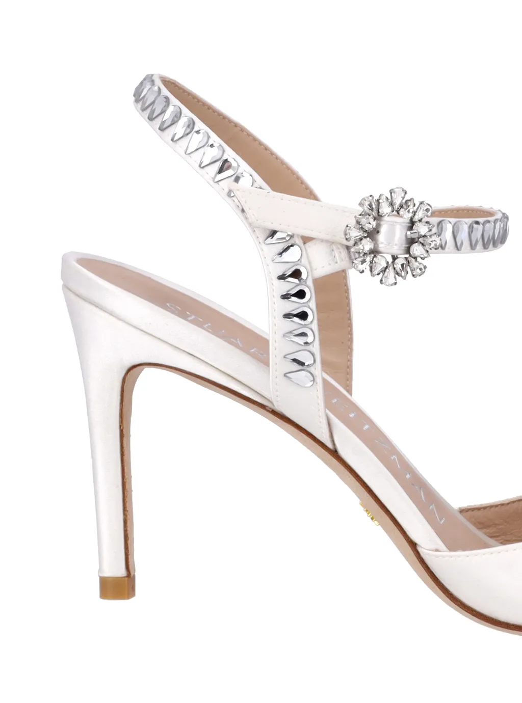 Stuart Weitzman Pointed-Toe Ankle Strapped Pumps