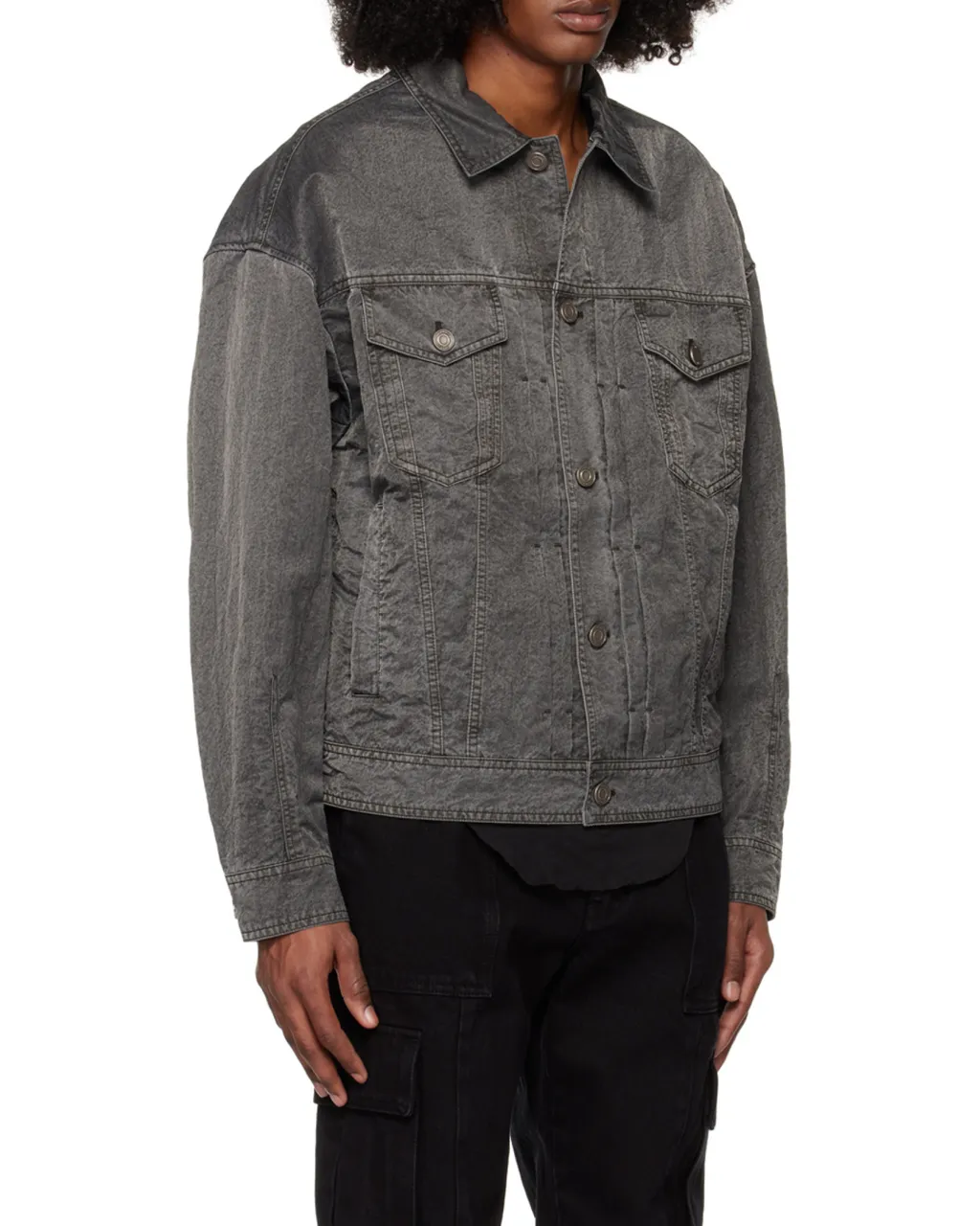 Dark-Wash Denim Jacket