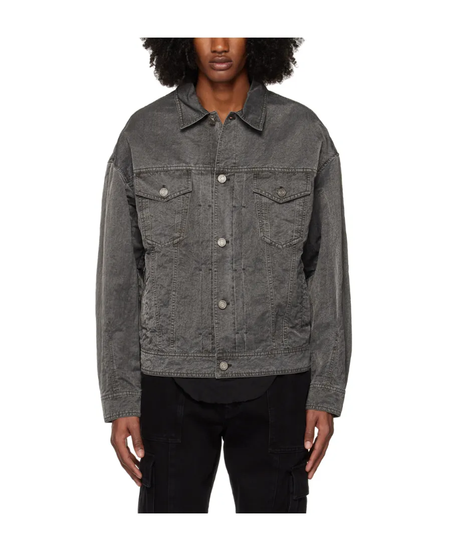 Dark-Wash Denim Jacket