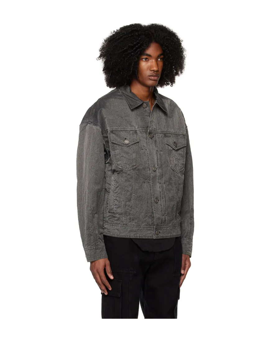 Dark-Wash Denim Jacket