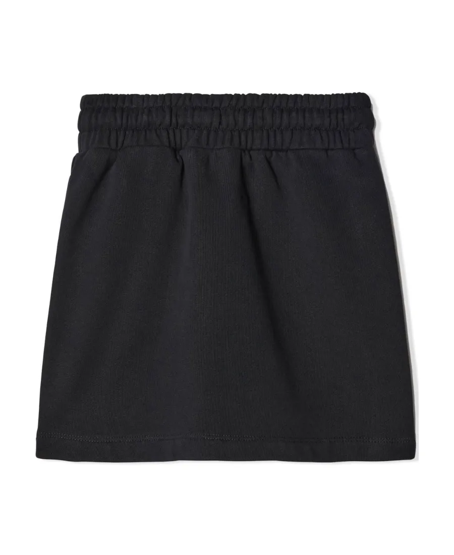 Off-White Kids Off Flowers Drawstring Skirt