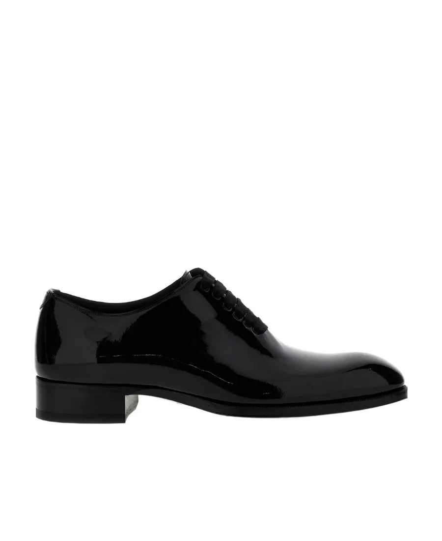 Tom Ford Square Toe Lace-Up Shoes