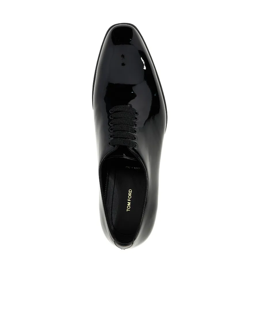 Tom Ford Square Toe Lace-Up Shoes