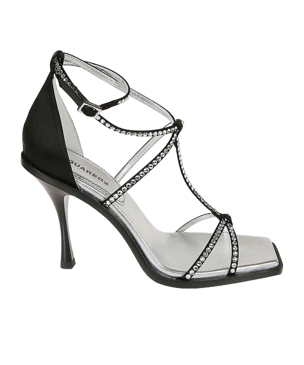 Dsquared2 Embellished Open Toe Sandals