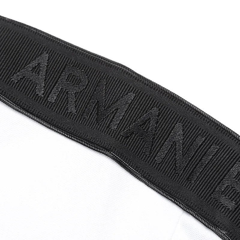 Logo-Trim Band-Collar Polo Shirt
