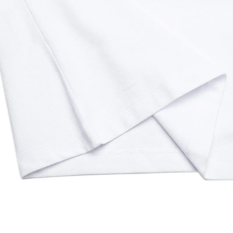 Logo-Trim Band-Collar Polo Shirt