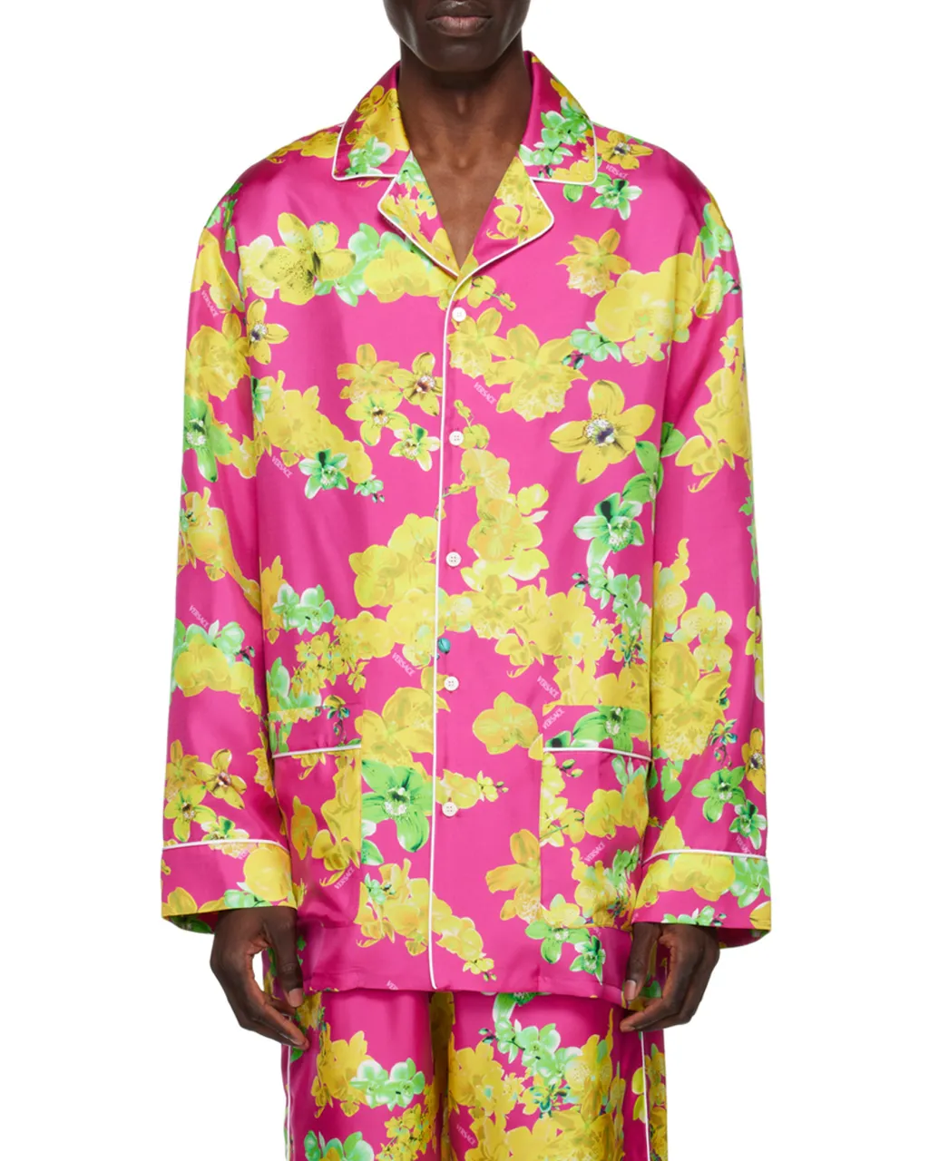Pink Flower Pajamas