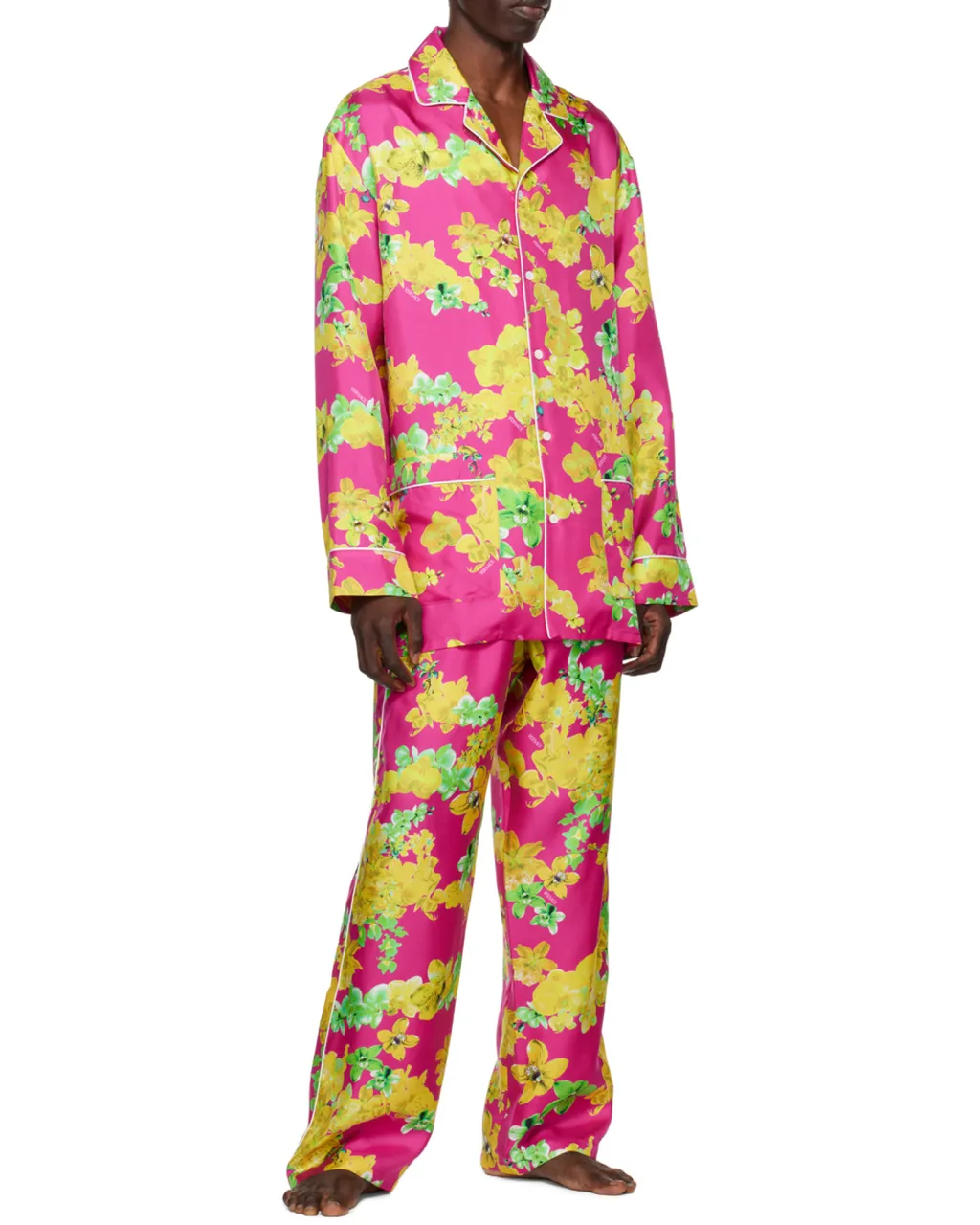 Pink Flower Pajamas