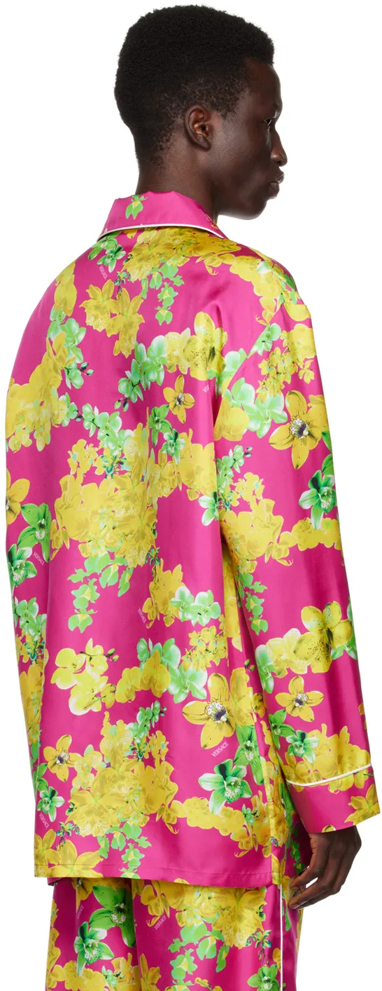 Pink Flower Pajamas