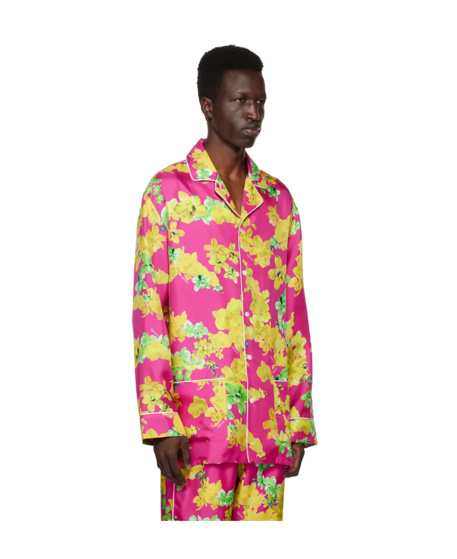 Pink Flower Pajamas
