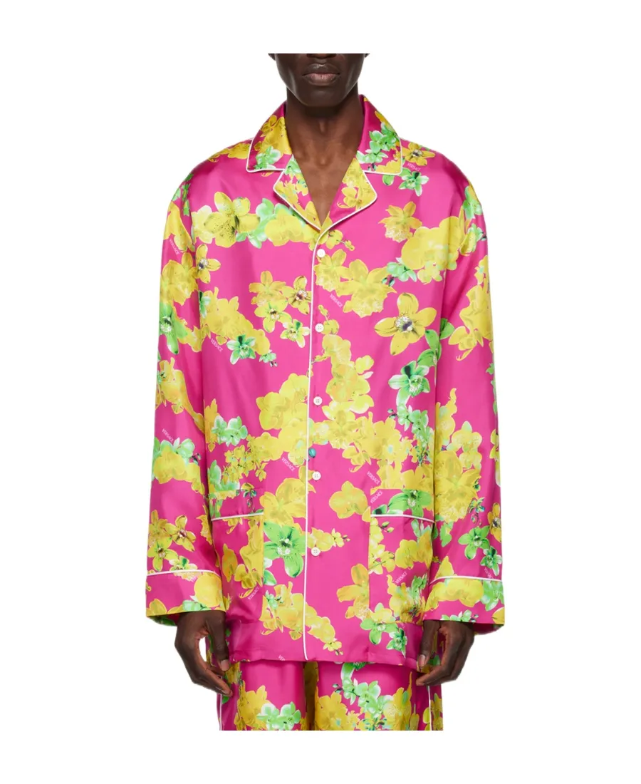 Pink Flower Pajamas