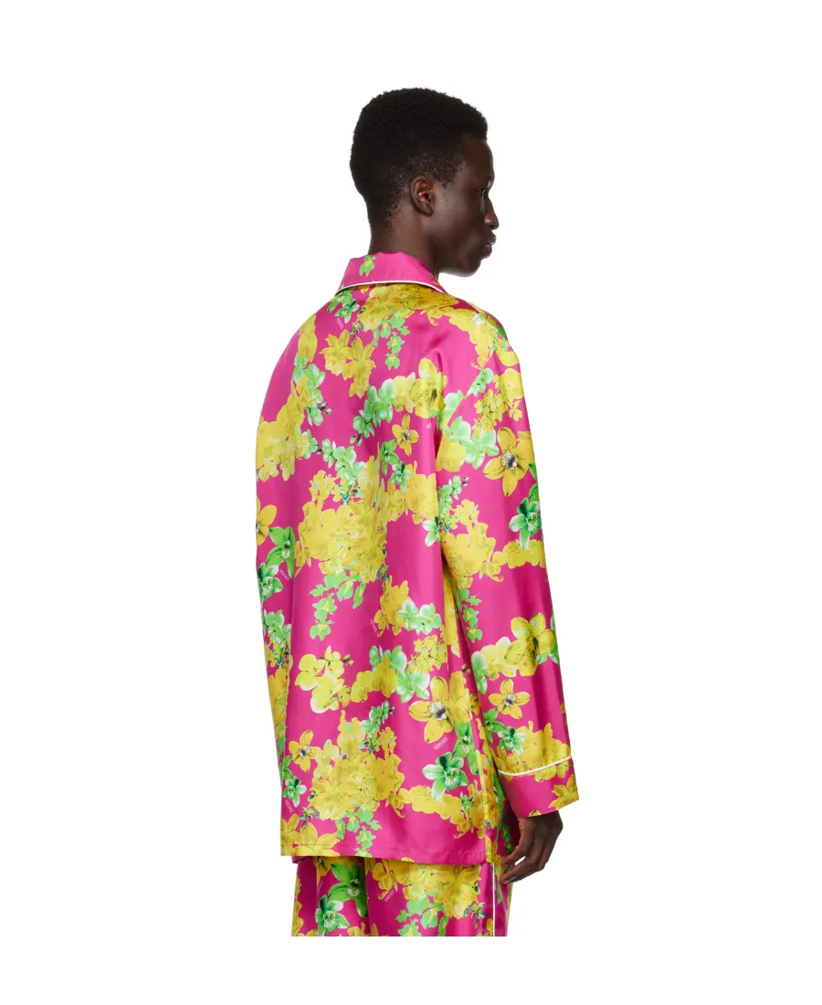Pink Flower Pajamas