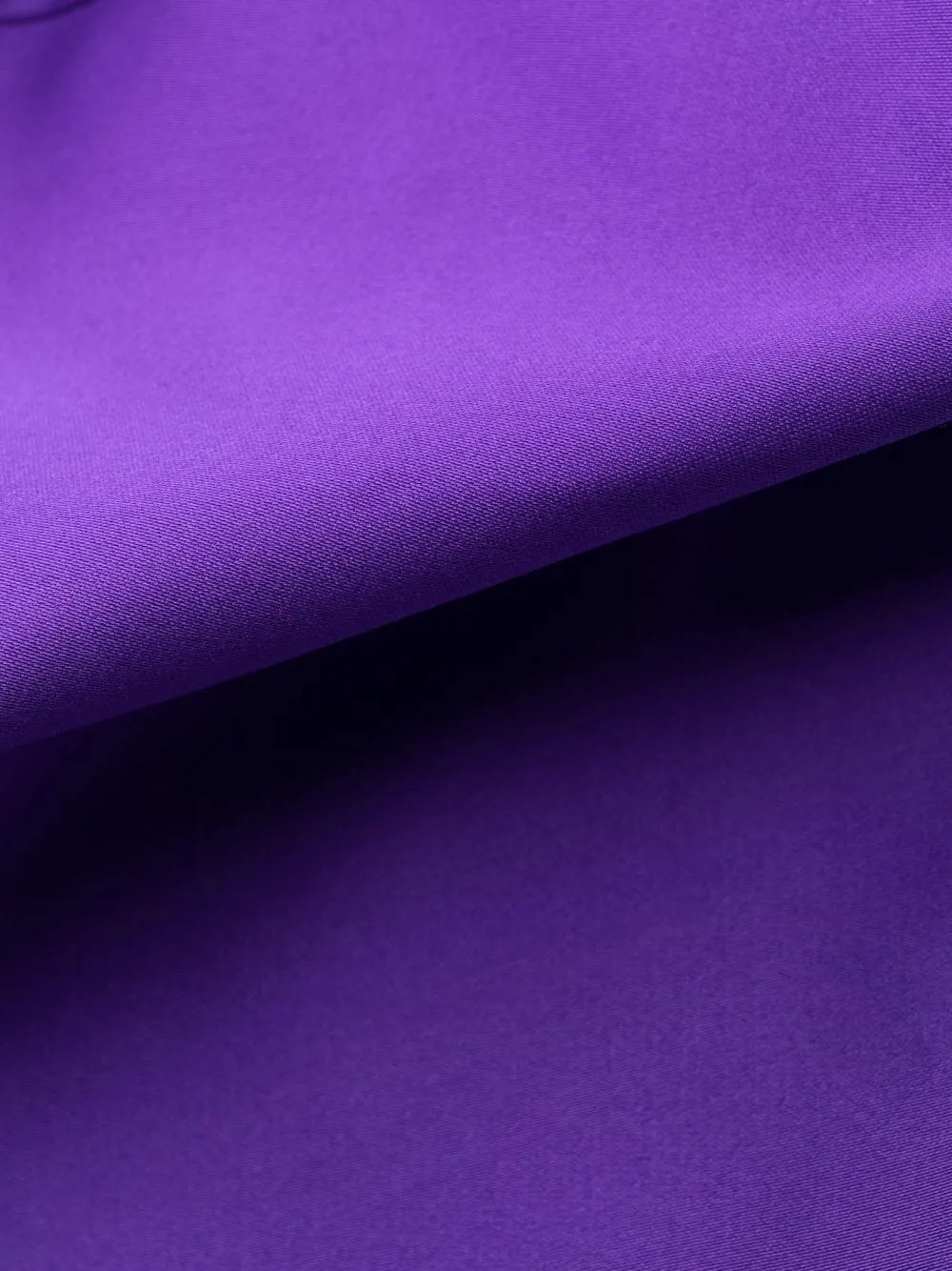 Feather-Trim Satin Dress