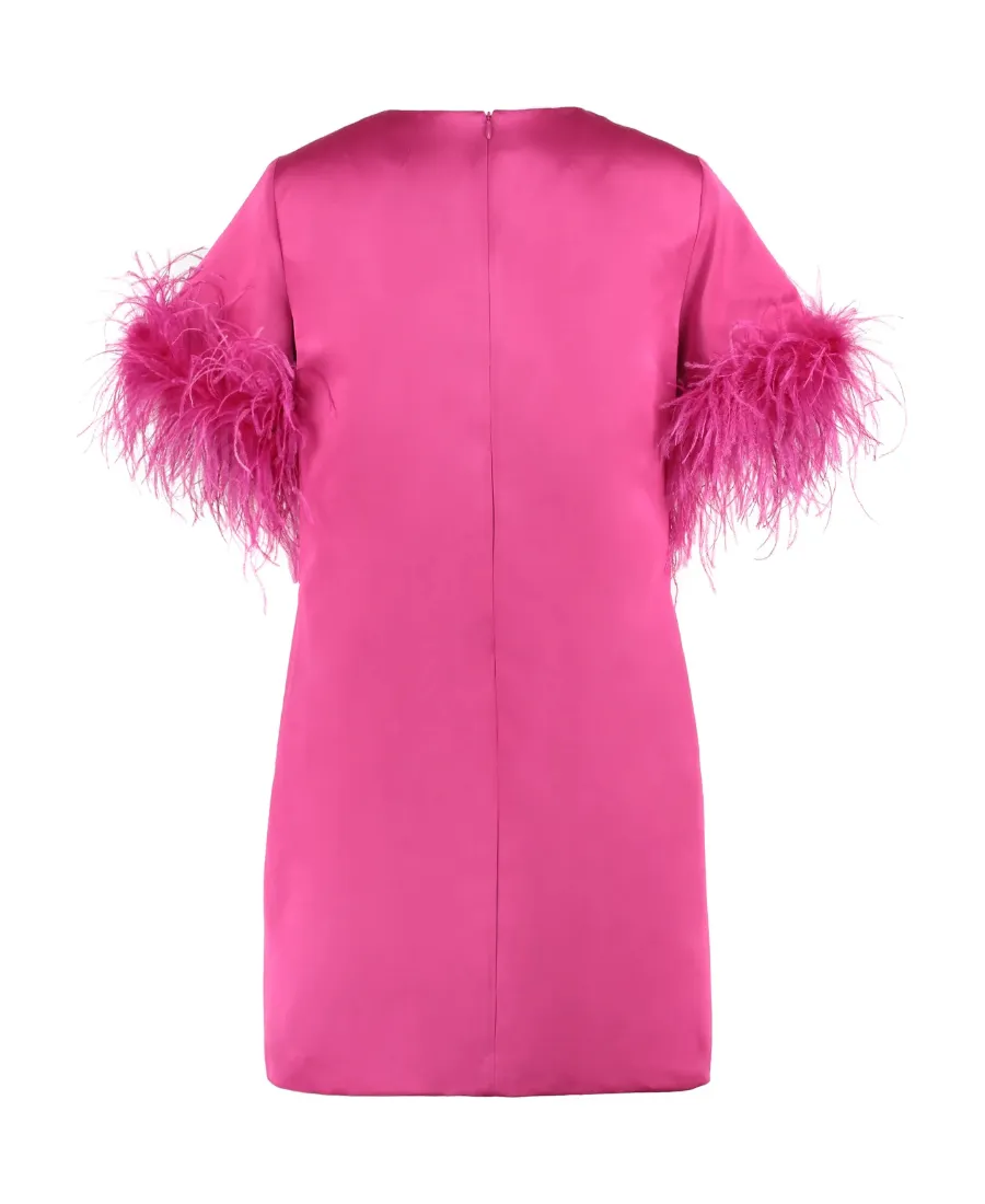 Feather Detail Dress