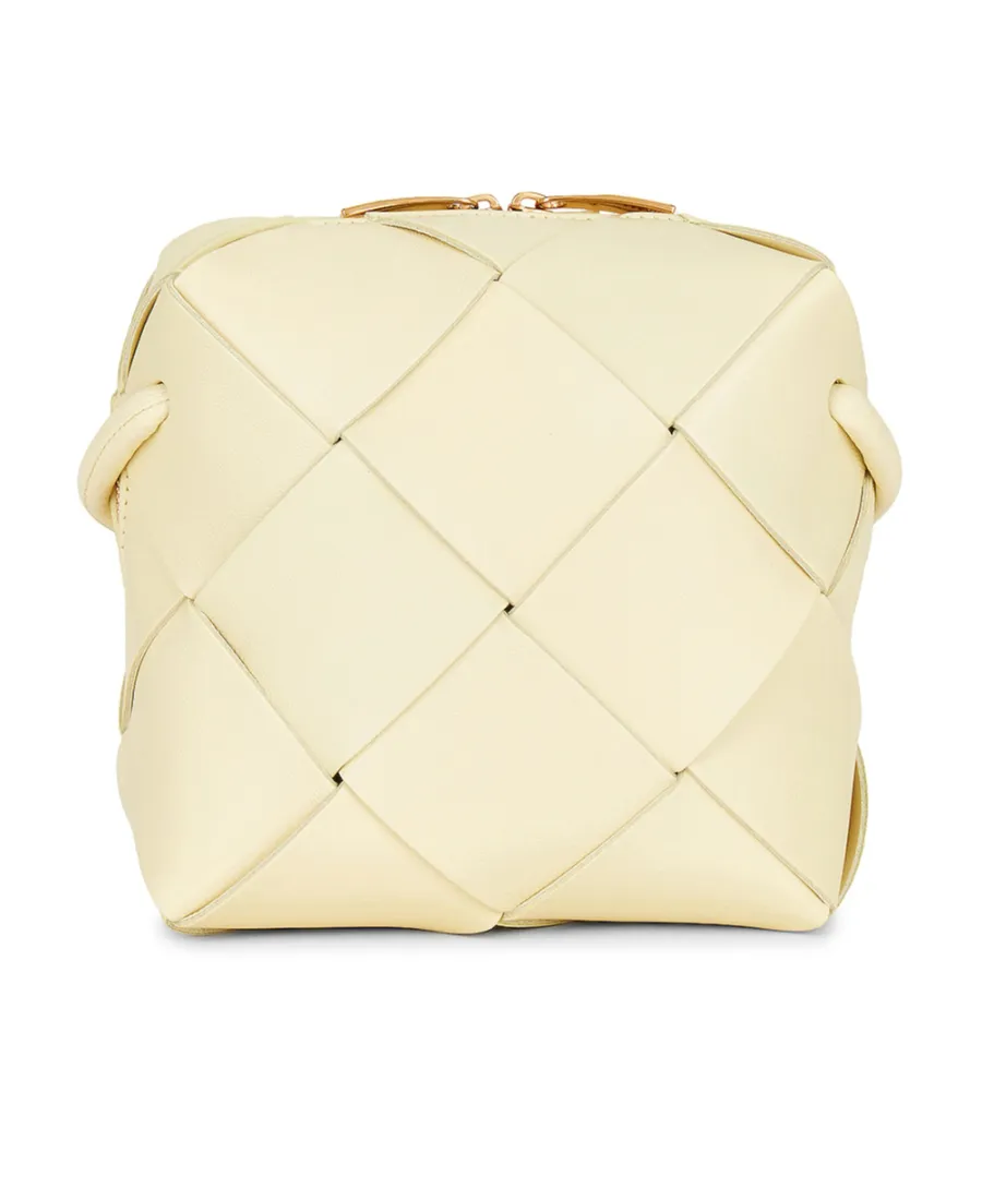 Bottega Veneta Woven Designed Shoulder Bag