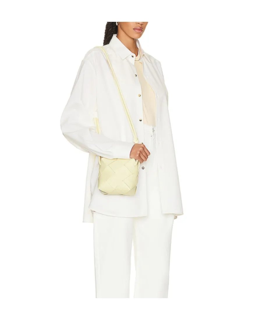 Bottega Veneta Woven Designed Shoulder Bag