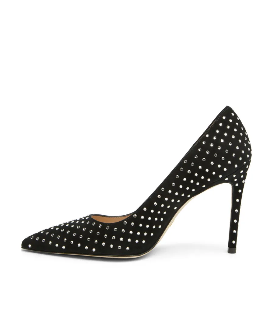Stuart Weitzman Swarovski Crystal-Embellished Pumps