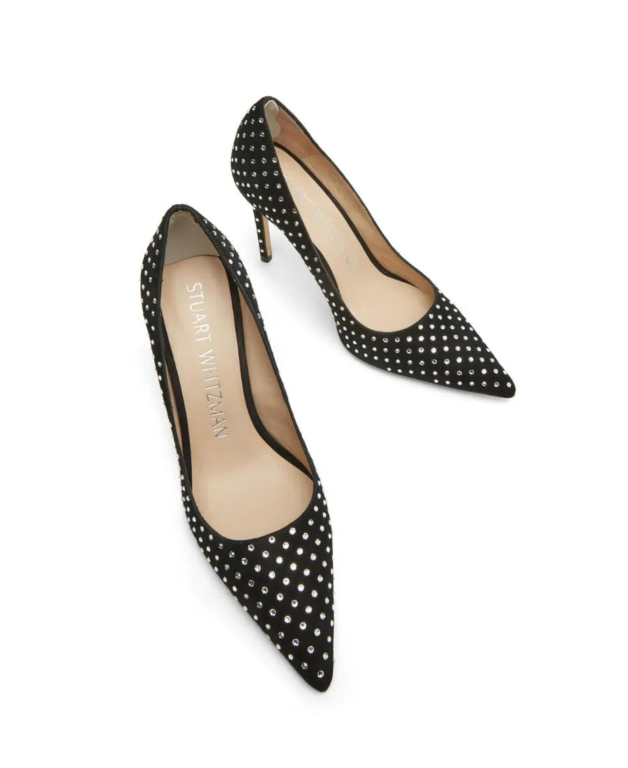 Stuart Weitzman Swarovski Crystal-Embellished Pumps
