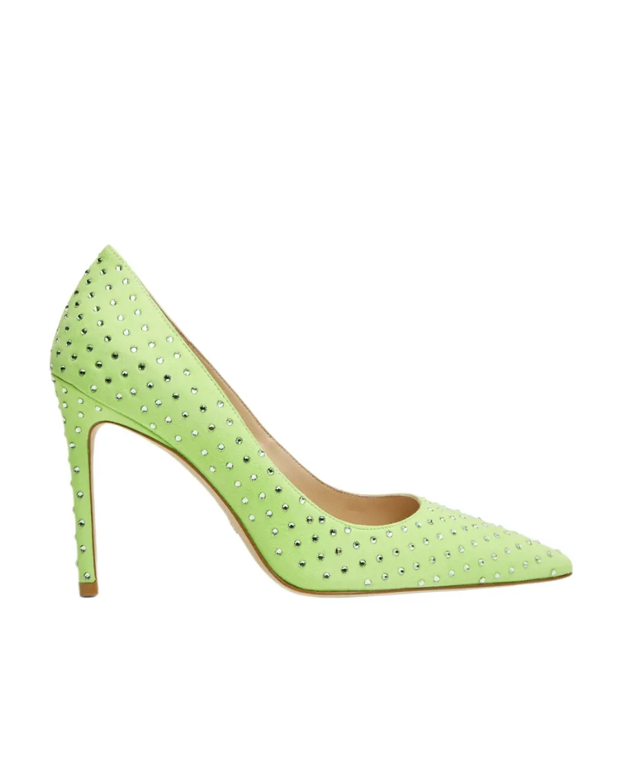Stuart Weitzman Swarovski Crystal-Embellished Pumps