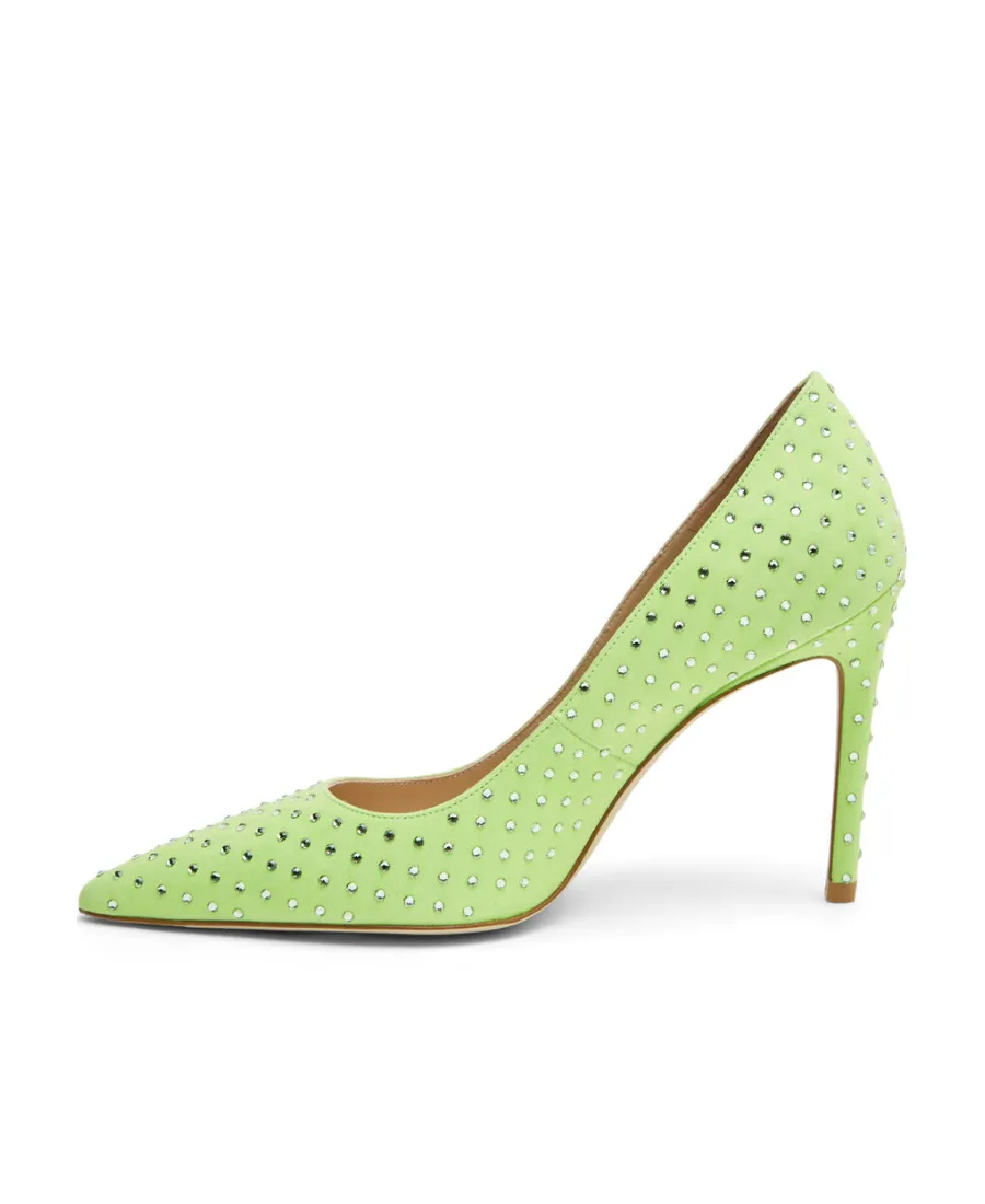 Stuart Weitzman Swarovski Crystal-Embellished Pumps