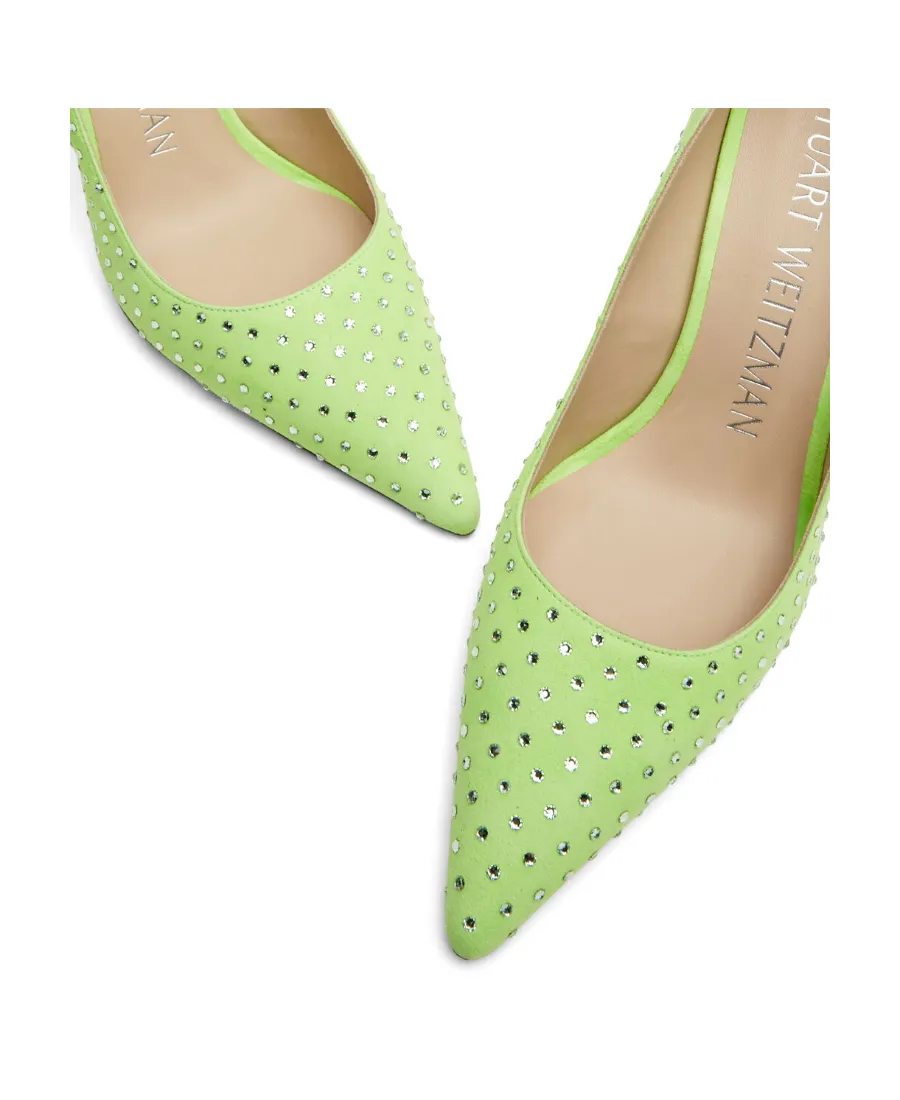 Stuart Weitzman Swarovski Crystal-Embellished Pumps