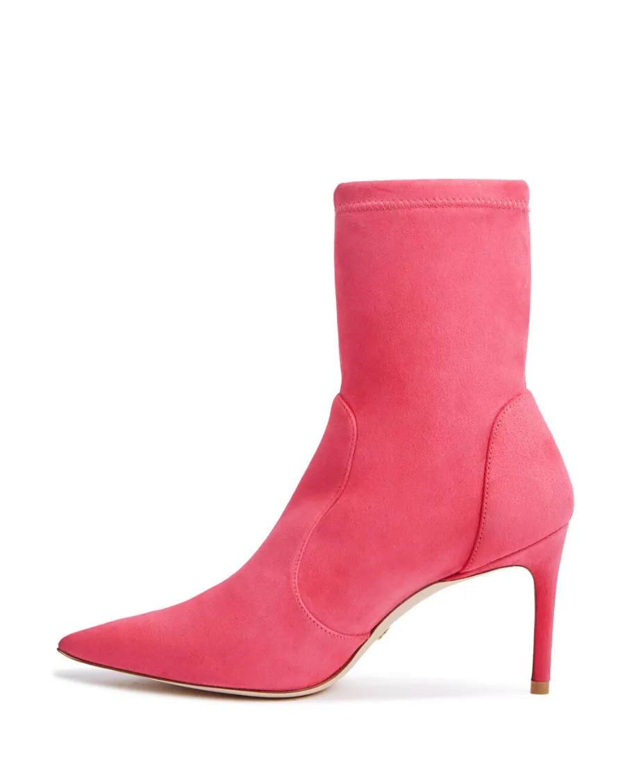 Stuart Weitzman Pointed-Toe High-Ankle Boots
