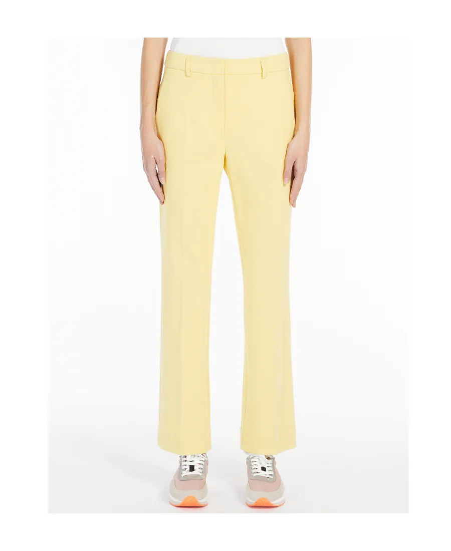 Plain Knitted Trousers