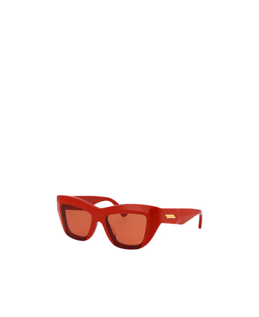 Bottega Veneta Eyewear Rectangle Frame Sunglasses