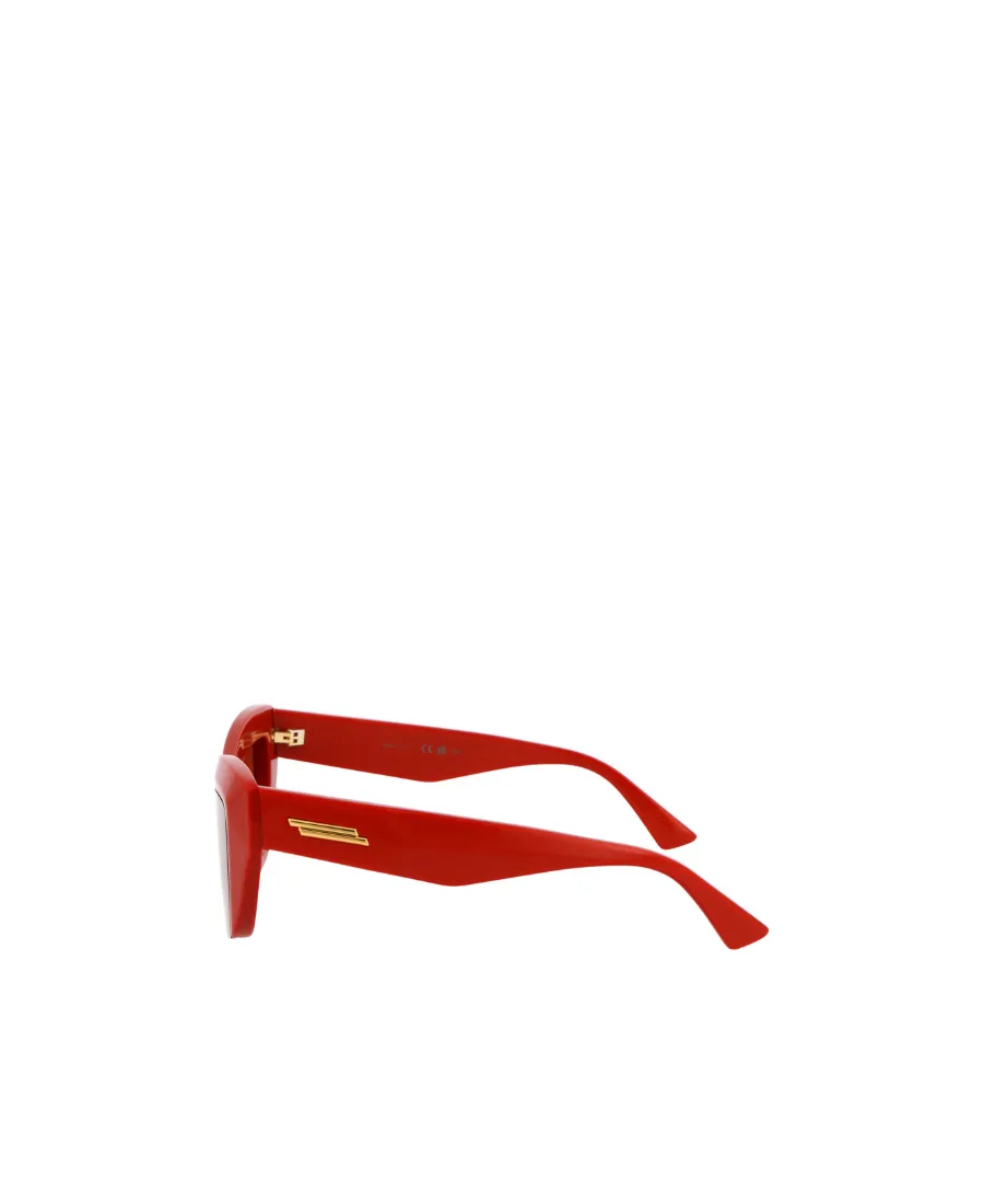Bottega Veneta Eyewear Rectangle Frame Sunglasses