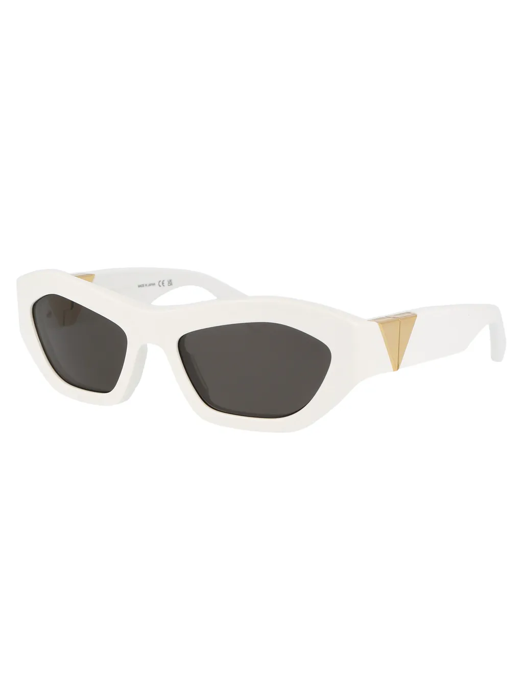 Bottega Veneta Eyewear Geometric Frame Sunglasses