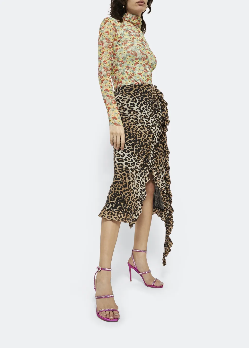 Logo High-Heeled Sandals