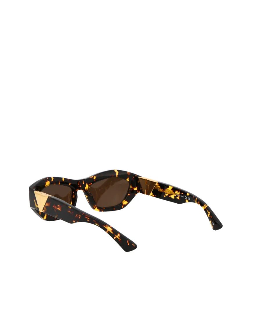 Bottega Veneta Eyewear Geometric Frame Sunglasses