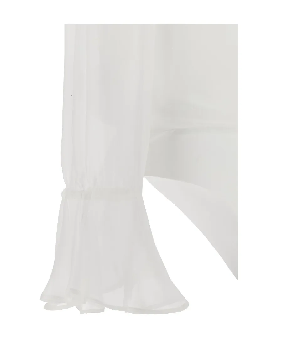 Pinko Long-Sleeved V-Neck Bodysuit