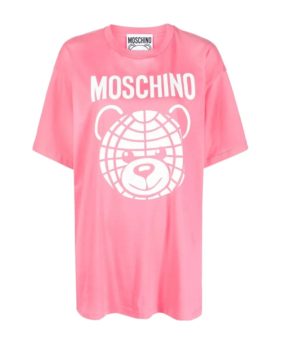 Teddy Bear Logo Printed T-Shirt