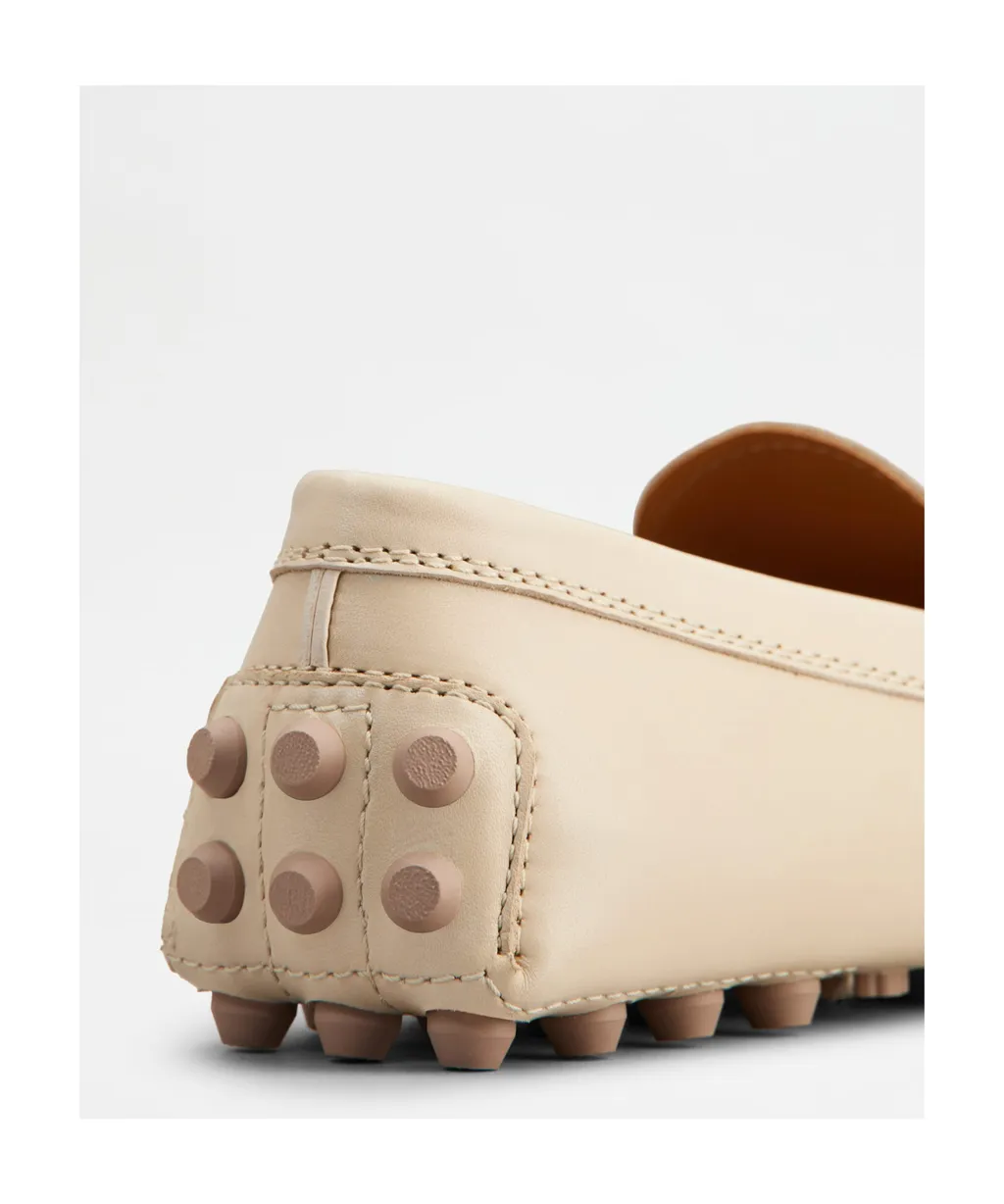 Tod's Logo Plaque Slip-On Loafers
