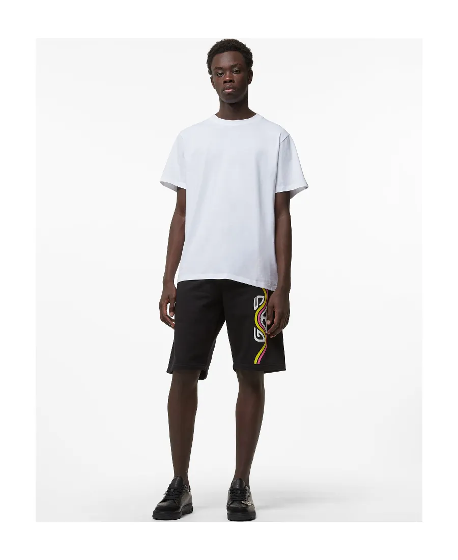 Gcds Logo Printed Drawstring Bermuda Shorts