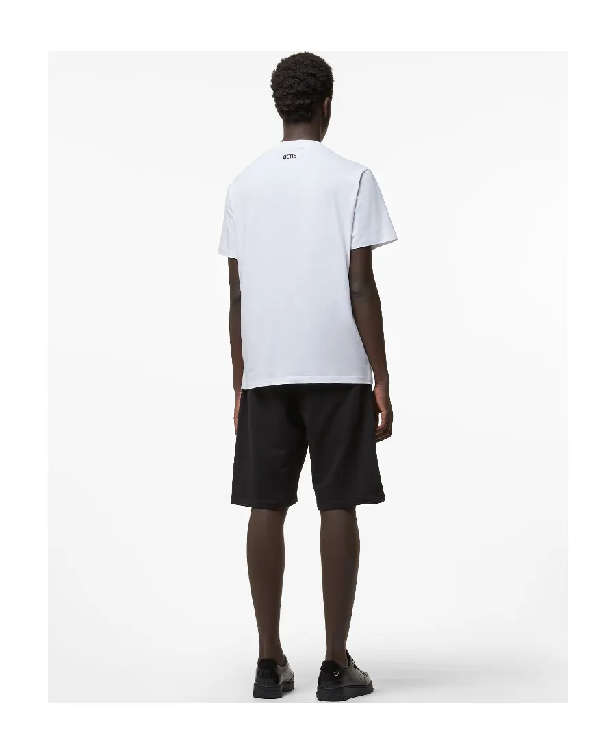 Gcds Logo Printed Drawstring Bermuda Shorts